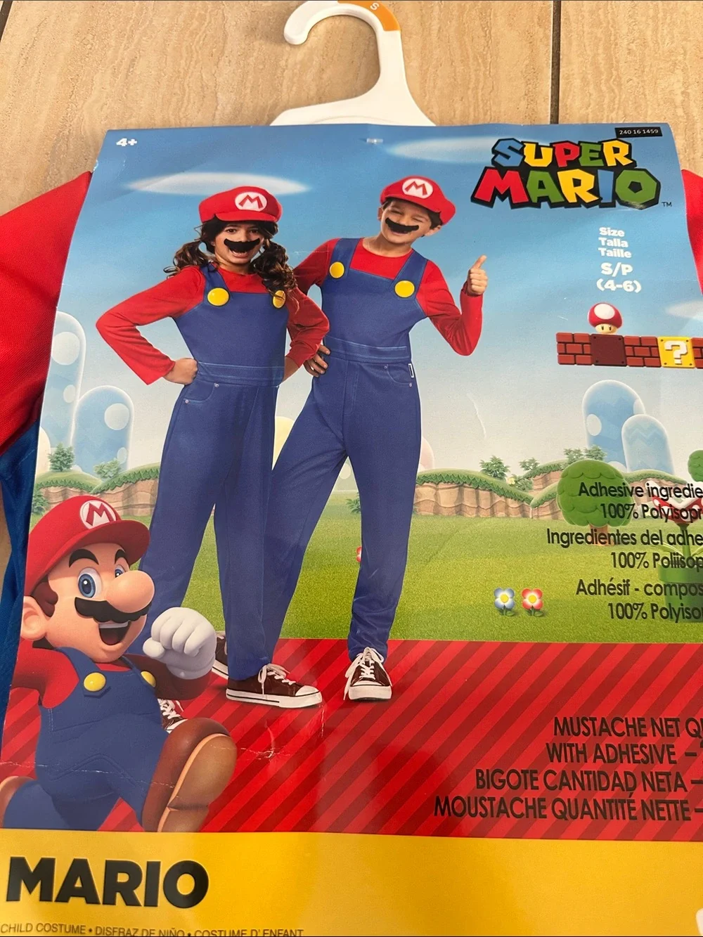 Disguise Nintendo Super Mario Crossplay, Halloween Kids Costume